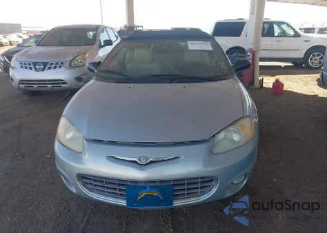 2002 Chrysler Sebring Limited из США, поврежденный, VIN 1C3EL65R72N101506